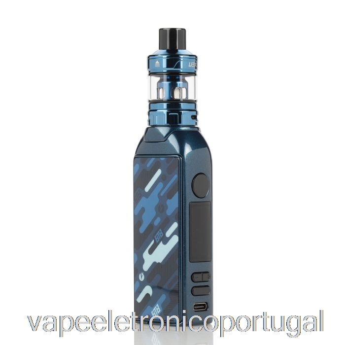 Vape Eletrônico Perdido Vape Btb 100w Starter Kit Azul Camo